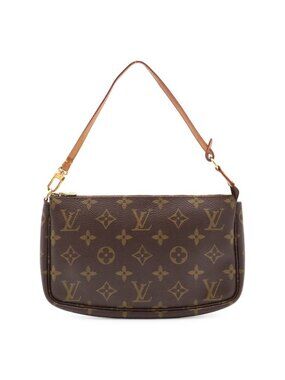 Louis Vuitton Monogram Pochette Accessoires Pouch Handbag Party